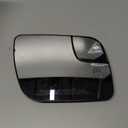 Youxmoto Side Mirror Glass 2011-2017 Fit For Ford Explorer Passenger Right Heated Side View Mirror Glass, with Rear Holder, Fit For BB5Z17K707A