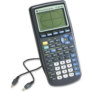 Texas Instruments TI-83 Plus Graphing Calculator, Gray, Standard