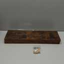 BAYKA Floating Shelves Set of 2, 22.5 inches Farmhouse Rustic Wood Wall Mounted Shelves for Bathroom, Bedroom, Living Room or Kitchen, Hanging Shelf Decor Book with 22lbs Capacity, Rustic Brown