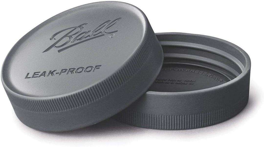 Ball Mason Jar Leak-Proof Lids, Wide Mouth, 6-Count (Pack of 1)