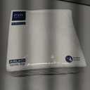 PAW - 50 Pieces White Linen-Feel Paper Napkins 16" x 16", Unicolor Disposable Cloth-Like Napkins, Bathroom Towels, Dinner Napkins for Birthday, Wedding, Party