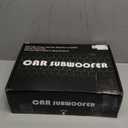 2026 Upgraded 1600W Car Subwoofer, 10" Ultra-Thin Under-Seat Sub with Built-in Amplifier, (LPF/Gain/Bass Boost) LED Ambient Lights, Independent Bass Knob, Distortion-Free Deep Bass