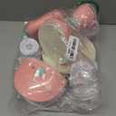 Joyin Play Kitchen Toys, Pretend Food Kitchen Accessories Girls Toy with Coffee Maker, Mixer, Toaster with Realistic Lights& Sounds, Birthday Gift for Kids, Easter Basket Stuffers (Pink)