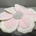 TOFOAN Baby Bath Pad for Infants & Newborns — Soft Petal Shape Bathtub & Sink Support Mat, Plush Washable Baby Bath Cushion, Safe & Comfortable Shower Essential Gift (31", Pink)