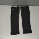 Tough Outdoors Leg Compression Sleeve - Leg Sleeves for Men & Women - Compression Calf Sleeves - Basketball Football Cycling (Medium, Black)