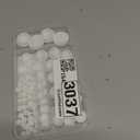 80PCS Silicone Plug Rubber Plugs for Holes Assorted Sizes 1/5" 1/4" 3/8" 1/2" 5/8" 3/4" 1" Hole Plug White