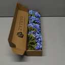 4 Pcs Royal Blue 20 inches Real Touch Hydrangea Artificial Flowers Boho Lifelike Real Looking Latex Hydrangeas Flower with Long Stem for Indoor Living Room Spring Home Decor Table Flower