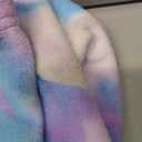 Dog Winter Coat for Large Medium Small Dogs, Warm Fleece High Collar Full Body Dog Jumpsuit Comfortable Onesie Apparel (Purple Blue, 2X-Large) (2XL(Reference Weight 23-33 lbs))