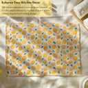 2 x Lemon Kitchen Towels 4 Pack | 16"x28" Absorbent Dish Cloths Set, Super Soft Decorative Towels for Cooking, Cleaning, Drying Dishes - Lemon Print