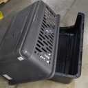 Petmate Large Breeds Dog Kennel, Various Sizes, Dark Gray/Black, Made in USA (40.0"L x 27.0"W x 30.0"H)