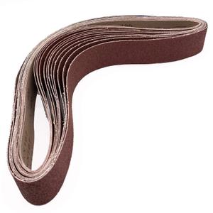 6 PCS Sanding Belt 2x72, Aluminum Oxide Belt Sander Sandpaper, 40 80 120 150 240 400 Grits Assortment (2x72in)