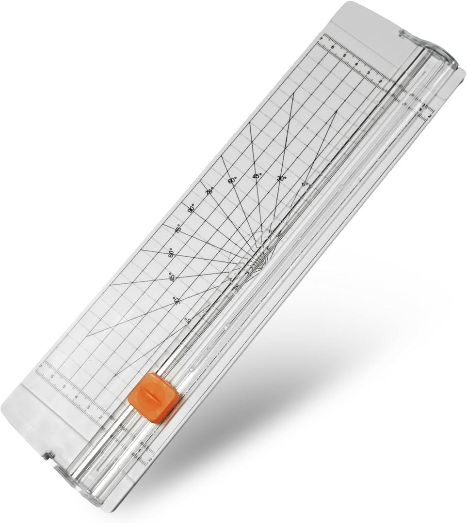 Paper Cutter Slider Mini Small14 Inch Paper Trimmer,Papercutter Slicer (Includes 5 Blades