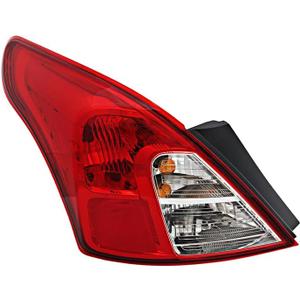 For Nissan Versa Sedan Tail Light Lamp 2012 2013 2014 2015 2016 2017 2018 2019 Driver Left Side