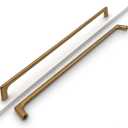 Coinkoly 6 Pack 12-3/5"(320mm) Vintage Antique Brass Cabinet Pulls Kitchen Cabinet Handles Bronze Drawer Dresser Handle Cupboard Hardware for Cabinets