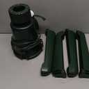 Patent Pending Musical Rotating Christmas Tree Stand, UL Certified Up to 9ft 120 lb Artificial Christmas Tree with Speaker, Spinning Stand with Remote, Fit for 1.25-2" in Tree Poles - 800W