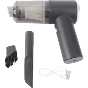 Alomejor Mini Vacuum Cleaner, 9000Pa Cordless Handheld Vacuum with LED Light and Washable Filter for Desktop Keyboard Car Cleaning 0.1L Capacity