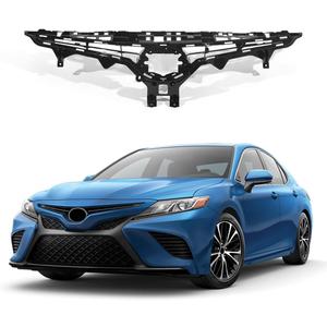 ZXMOTO Compatible With 2021 2022 Toyota Camry SE XSE Front Bumper Upper Grille Grill,Gloss Black
