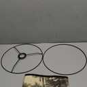 Retro Lamp Shade, E26/E27 11.8" x 7.9" Vintage Printed Art Deco Chandelier Cover Lampholder, Unique Drum Spider Japanese Tropical Funky Bird Decorative Bamboo Lampshade for Hanging Table Floor Light