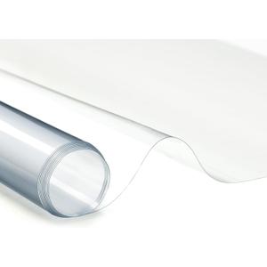 Clear Marine Vinyl Sheeting, 10 Gauge, 5 Yard Roll of Transparent Plastic, Storm Windows, Covering, Protection, Tablecloth Protector