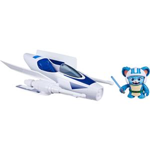 Star Wars: Young Jedi Adventures Jedi Pilot Nubs, 4-Inch Scale Action Figure Ship, Toys, Preschool Toys for 3 Year Old Boys & Girls