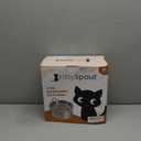 KittySpout Stainless Steel Cat Water Fountain Automatic Drinking Fountain, Quiet Circulating Water Bowl, Dishwasher Safe, Indoor Pet Fountain for Hydrated Healthy Cats (Stainless Steel, 4L Corded)