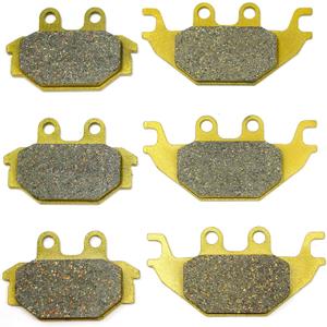 Front Rear Brake Pads for KAWASAKI KVF 300 Brute Force - KYMCO UXV 450i 500 500i 700i MXU250 270 300 500 Carb - SYM Quadlander 300 300S 600 600LE FA377 Brakes MC0367