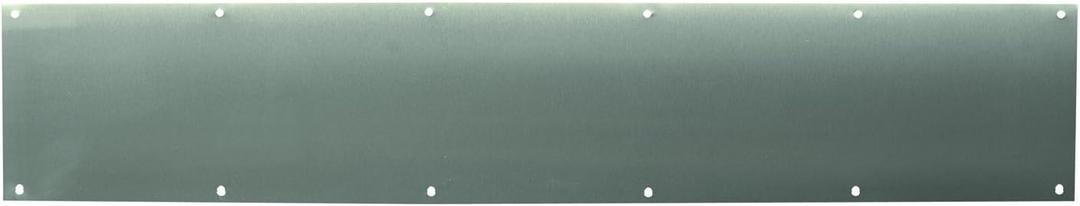Prime-Line MP4708 Door Kickplate, 6 In. x 34 In., Stainless Steel (Single Pack)