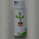 Pbooo Dancing Talking Cactus Mimicking Toy,Talking Repeat Singing Sunny Cactus Toy 120 Pcs Songs for Baby 15S Record Your Sound Sing+Dancing+Recording+LED
