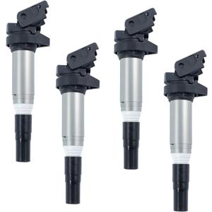 TRQ Ignition Coil Set Compatible with 12-18 BMW 05-16 Mini