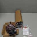 DAKASON Black Pendant Light, LED Modern Pendant Light Fixture for Kitchen Island, Industrial Pendant Lighting for Dining Room, Vintage Chandelier to Decor Living Room, Hallway (1Pack)