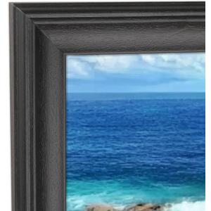 13x34 Picture Frame Solid Wood Black 13x34 Inch Panoramic Photo Frame Posters Frame 13x34 Puzzle Frame(C23B1334)