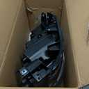 Halogen Headlight Assembly Compatible with Ram 2500 3500 2019 2020 2021 2022 2023 2024 w/Bulb Driver Left Side Headlamp Chrome Repalce CH2502334 68360177AE 68360177AD