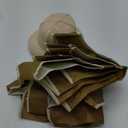 12 Pcs Kids Safari Dress Costume - 6 Safari Hats & 6 Vests for Theme Jungle Birthday & Halloween Parties
