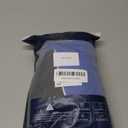 IECOii Extra Warm Dog Coat with Reflective Adjustable Buckle Fleece Turtleneck for Small to Extra Large Dogs in Cold Weather (Medium(Chest:16.5-20.9 in), Blue)