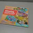 SYNCFUN 4 Packs Magical Dinosaur Wooden Puzzles Glow in The Dark, 35 & 24 PCS Puzzles Board for Preschool Educational Toddlers, Dinosaur Toys for Kids Ages 3-5 Birthday Valentine Easter Gifts