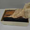 Mens Slip On Casual Loafers Classic Outdoor Leather Walking Hiking Shoes Comfortable for Work Office Dress Outdoor High Top (11, Brown)