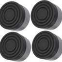 4pcs - Washer Pads for Absorption Height for Washing Machines Dryers Fridges and Furniture Space-saving Stackable Design