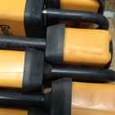 Weatherproof Laminated Steel Padlock with Same Key, Outdoor Padlock with Long Shackle for Gate, Fence, Shed,Garage, 6 Pack