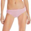 Hanes womens Pure Comfort 6-pack Hipster Panties, Assorted, 7 US