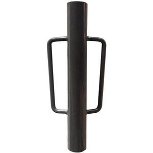 MTB SUPPLY Fence Post Driver with Handle, 18LB Black Iron T Post Pole Pounder Hand Post Rammer for U Fence Post Wooden Post