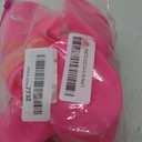 uxcell® Rubber Pet Dog Adjustable Closure Water Resistant Shoes Rain Boots 4pcs Magenta, XXL