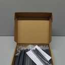 Ravinte Hardware 30 Pack Black Cabinet Handles, 5.9 Inch (150mm) Finger Edge Pulls, 5 Inch Hole Center, Finger Pulls for Cabinets