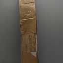 Frameless Shower Door Bottom Seal Shower Sweep with Drip Rail for 1/4" Glass, 36" Long, Vinyl, Clear