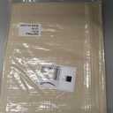 SASTYBALE Christmas Rectangle Tablecloth 52" x 70" Beige, Spillproof Dust-Proof Wrinkle Resistant Washable Textured Linen Table Cloth for Christmas Holiday Winter Dinning Parties