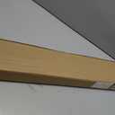 UNISHADES No Drill Cordless Bamboo Roman Shades, 35.5×64 in, Off White