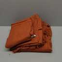 Andency Full Size Comforter Set Burnt Orange -7 Pieces Boho Tassel Bed in a Bag Soft Lightweight Bedding Sets, Terracotta Rust Fringe All Season Bed Set with Comforter, Sheets, Pillowcases & Shams