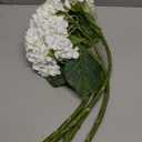 4 Pcs Real Touch Hydrangea Artificial Flowers, 21" Light Green Full Faux Hydrangea Flowers Latex Fake Flowers for Home Decor Party Floral Arrangements Wedding Bouquets Centerpieces Outdoor Decor