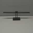 RAIFOOLLY Picture Light,Picture Lights for Wall Cordless,16" Picture Lights with Timer and Dimmable,Battery Wall Lights for Display Gallery Painting Art Frame Portrait-Black