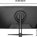CRUA 34" WQHD 240Hz Ultrawide Curved Gaming Monitor, 1500R, FreeSync, Black | 3440x1440 VA Screen With 120%sRGB, Built-In Speakers, HDMI 2.1/DP 1.4 and 75x75mm Wall Mount For Gaming, Streaming and Work