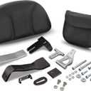 Show Chrome Accessories 41-168A Removable Smart Mount Backrest (Can Am Spyder RT), Black